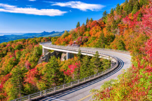 Blue Ridge Parkway Linn Cove Viaduct near Asheville